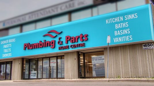 Plumbing & Parts Home Centre showroom front view