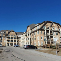 Exterior view of a large residential apartment