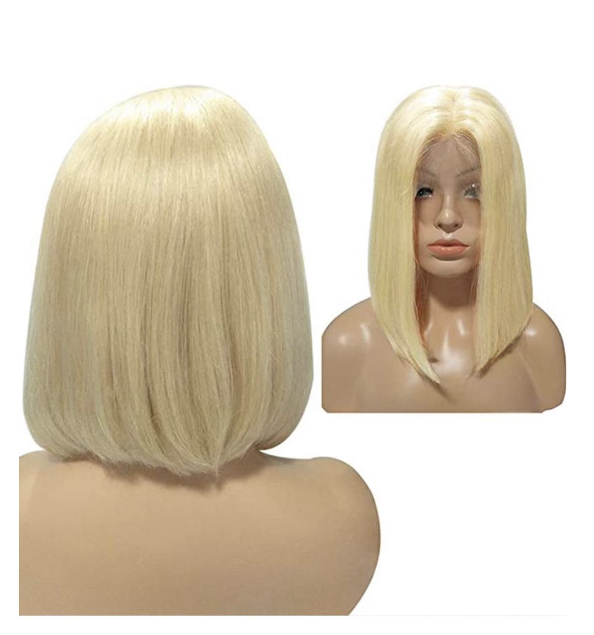 14" 613 13X4 LACEFRONTAL BOB WIG