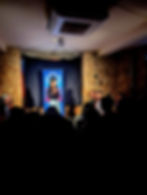 Australian Comedian Jenny Tian performing Live Stand Up Comedy in London at Comedy in Your Eye Club Camden Town