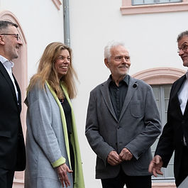 Das Ensemble Kalliope: Carlo Entringer, Claude Weber, Hilmar Berndt und Nadine Hoffmann 