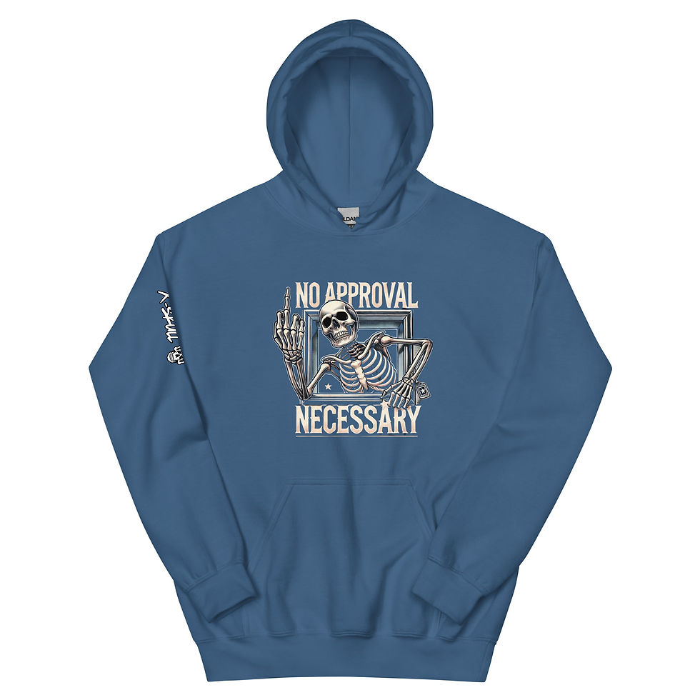 Thumbnail: NO APPROVAL NECESSARY HOODIE