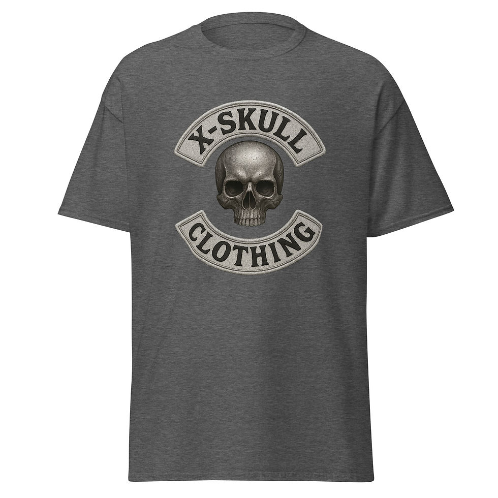 Thumbnail: X-SKULL BADGE FRONT TEE
