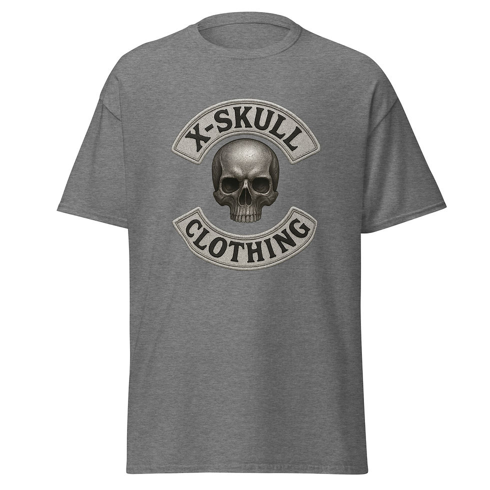 Thumbnail: X-SKULL BADGE FRONT TEE