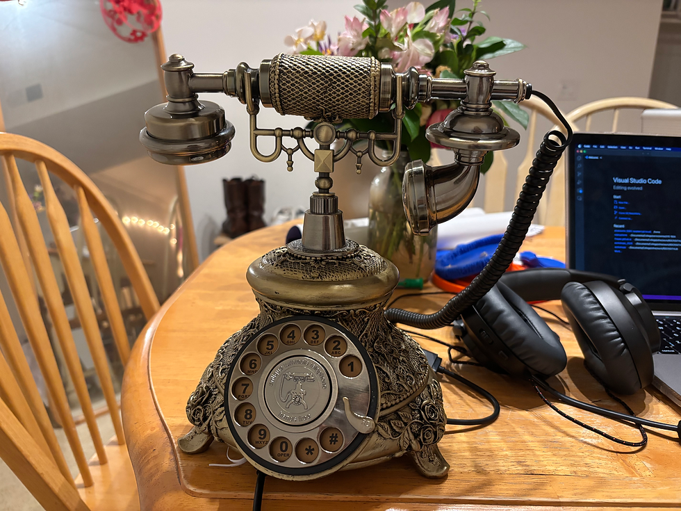 WIP: Lo-Fi Assembled Phone