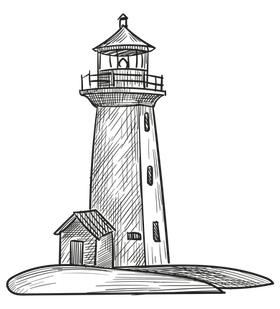 Light house sketch