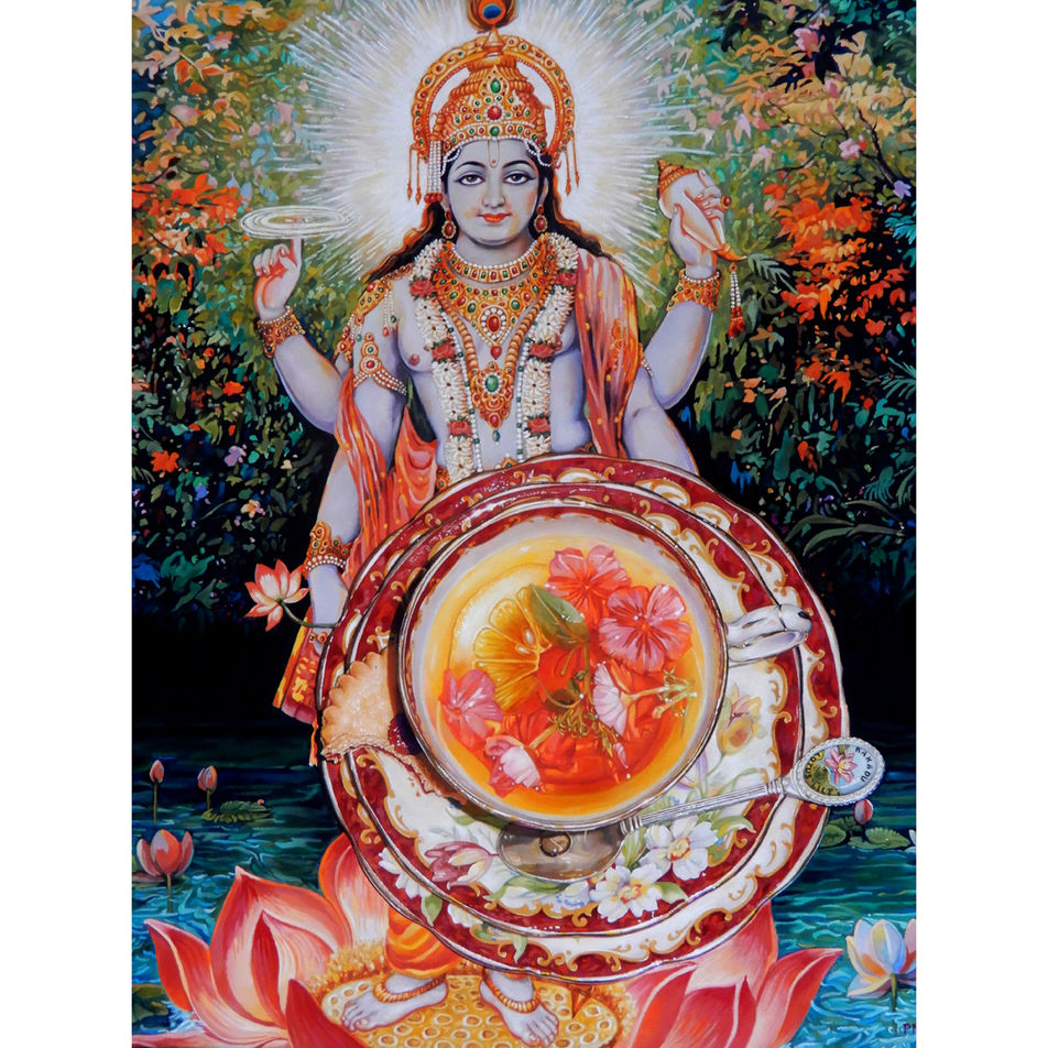 Divini-Tea. Oil on Canvas.SOLD.