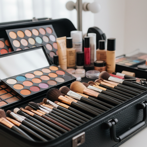 Wedding glam hair and makeup artist for bridal party group Nashville, TN