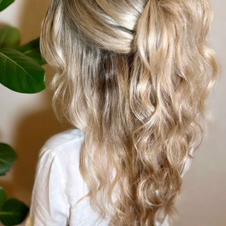 Wedding hairstylist for bridal hair and makeup in Franklin TN