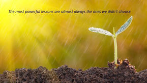 When I Was Small.. A Powerful Lesson