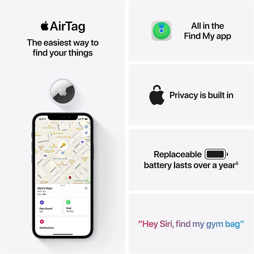 Thumbnail: Apple AirTag - Locator for Tracking & Anti-lost