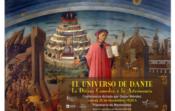 Uruguay, “L’Universo di Dante, la Divina Commedia e l’Astronomia”:
