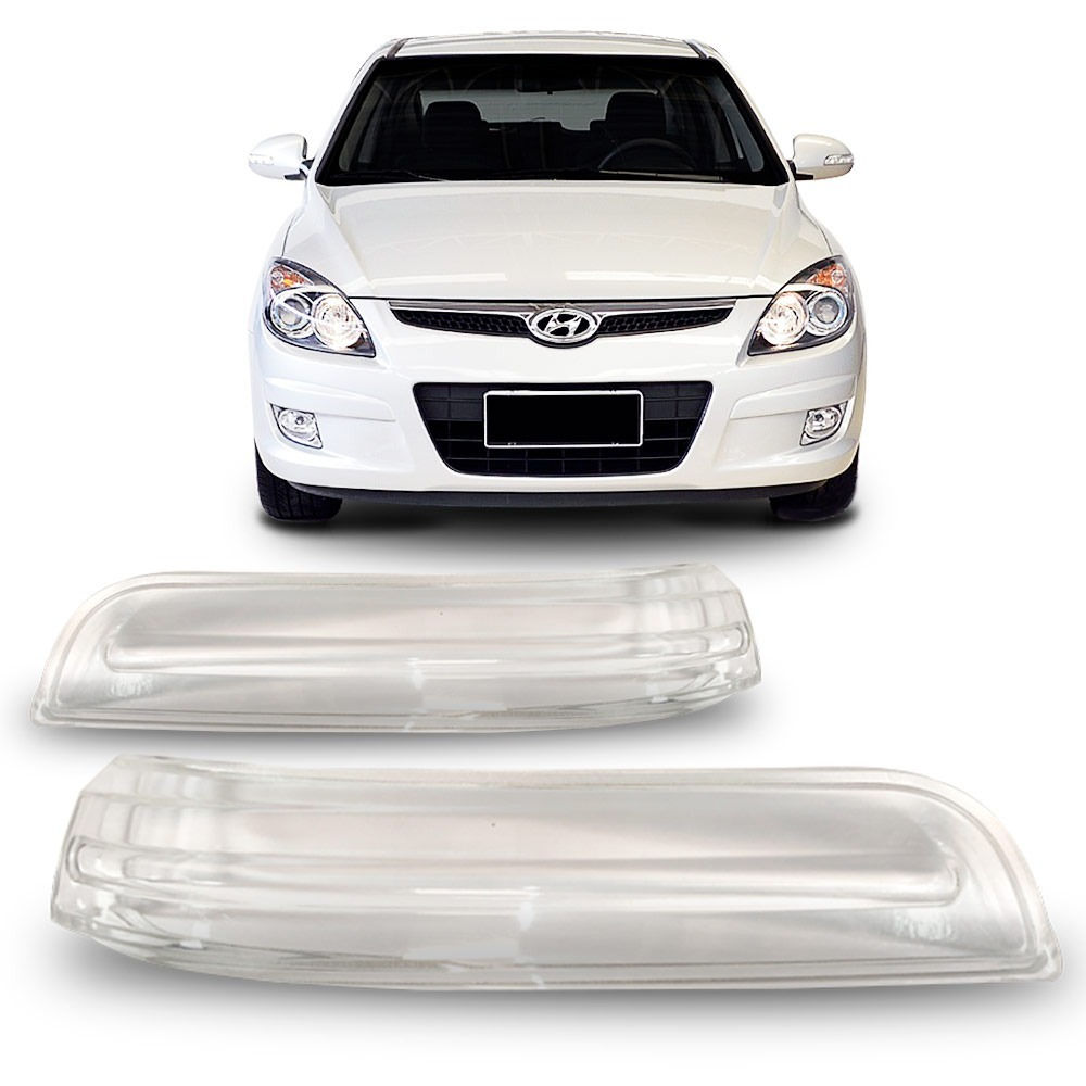 Lente Do Pisca Seta Retrovisor Hyundai I30 I-30 2008 2009 2010 2011 2012 Par