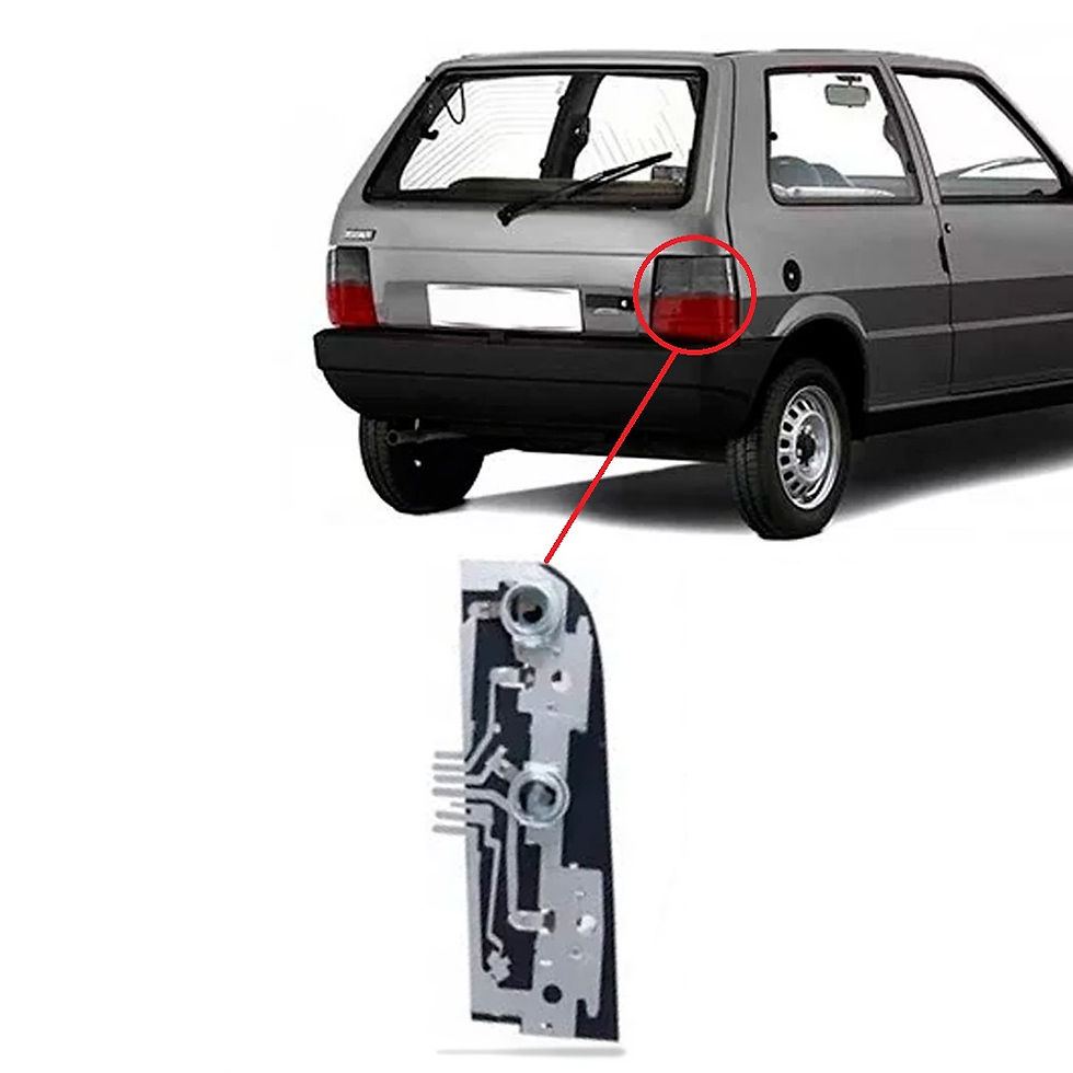 Soquete Circuito Lanterna Traseira Direita Fiat Uno 1984 À 2003