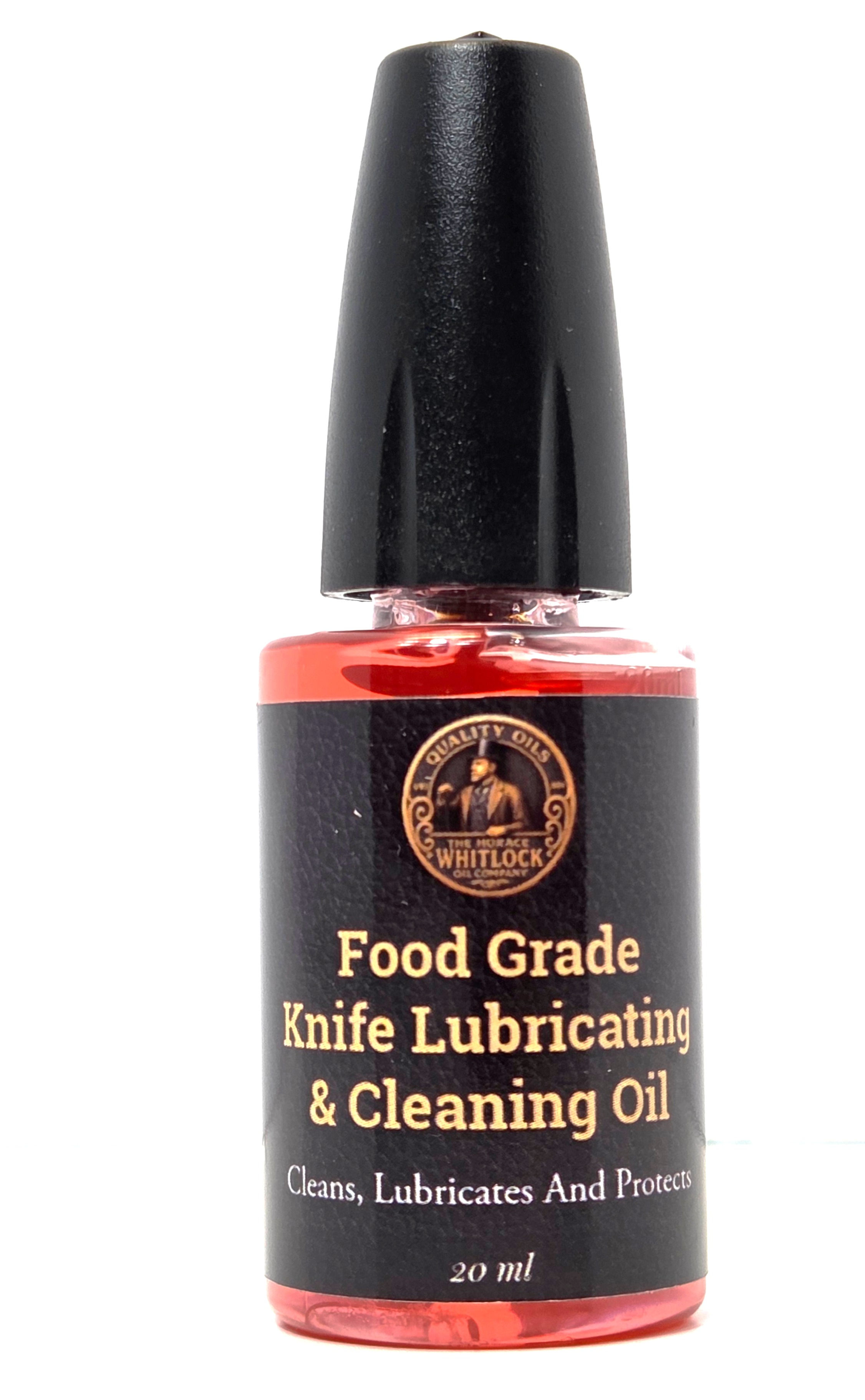 Horace Whitlock Knife Pivot Oil / Premium Food-Grade Lubricant for Folding Knive