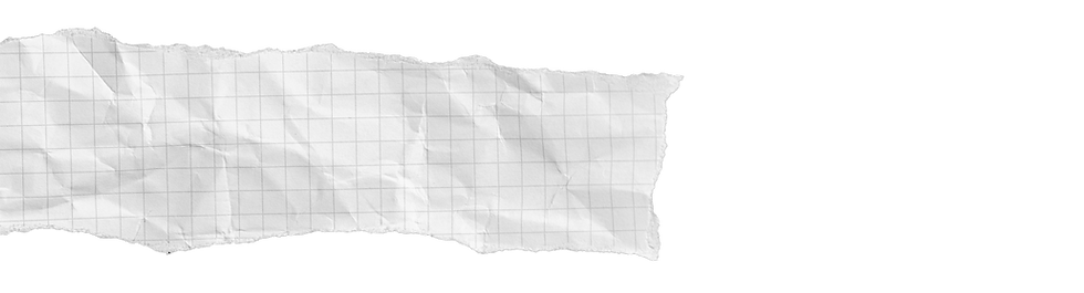 a white torn grid paper
