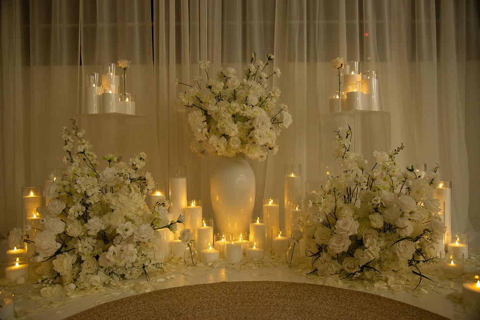 Thumbnail: The White "Florals and Candles" Package