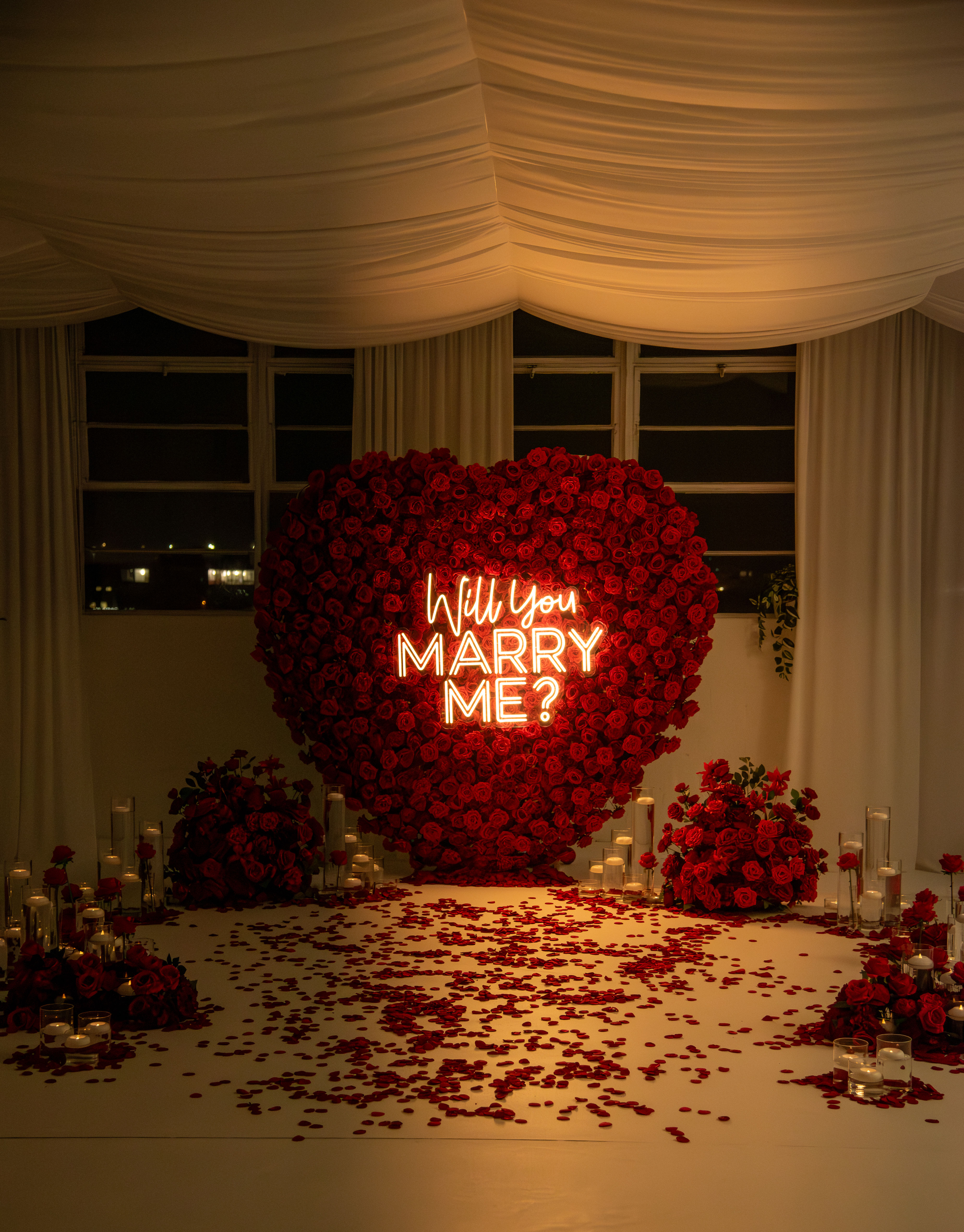 The "Grand Red Heart" at Content House Birmingham