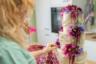Exklusive Hochzeitstorte von Tortenatelier Jessica Theis