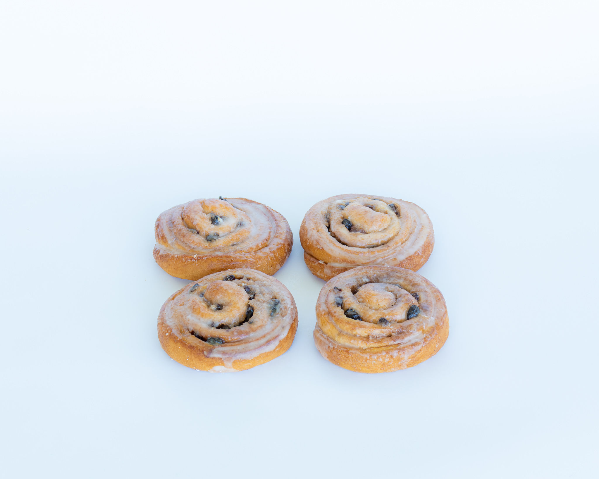 KOSHER Choc Chip Cinnamon Buns 60g 4s