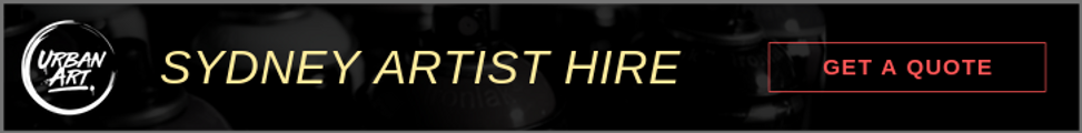 Urban Art Artist hire sydney