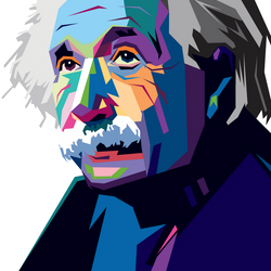 Albert Einstein | Vector Art