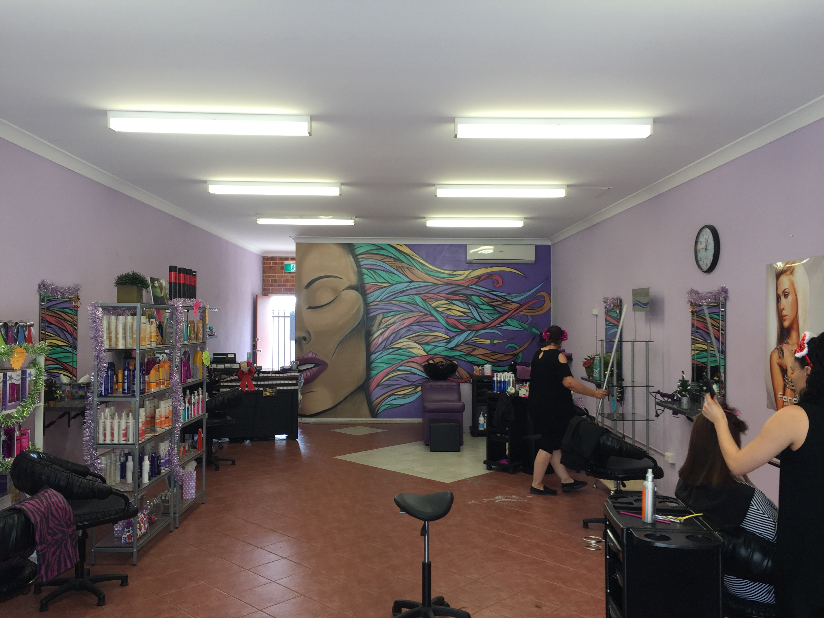 Hair Salon Murals & Street Art Urban Art