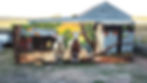 Rural farm shipping container mural Brisbane graffiti art