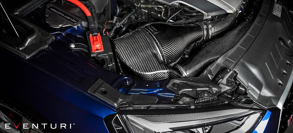 Thumbnail: Audi B9 RS5/RS4 Black Carbon intake with secondary duct