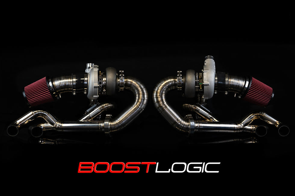 Thumbnail: Boost Logic Audi R8 Twin Turbo Kit