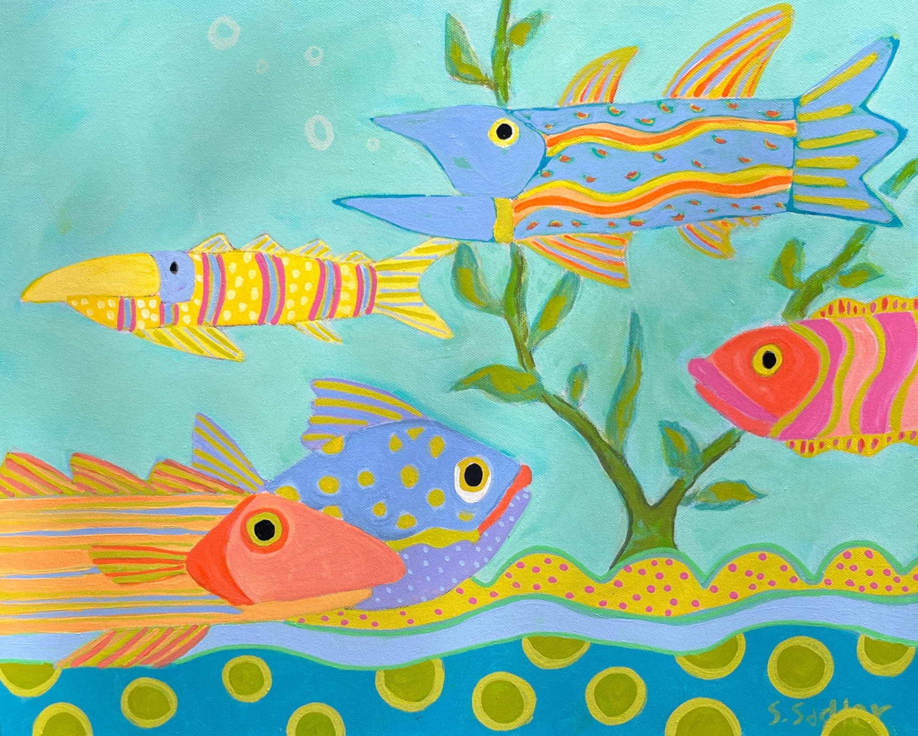 FISH SCHOOL by Susan Sadler