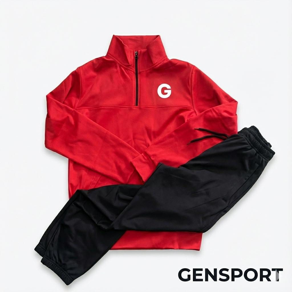 Kırmızı Eşofman Takımı