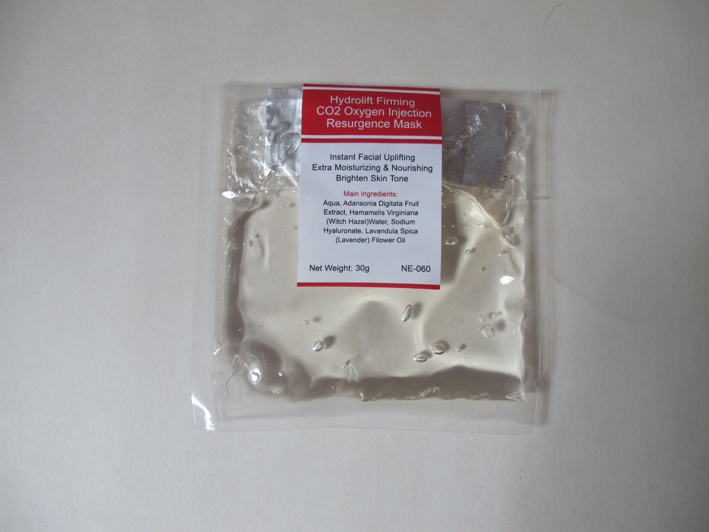 法國Neville Co2 Mask 水活提升注氧面膜 淡化幼紋/舒緩/鎖水保濕/微針/MTS