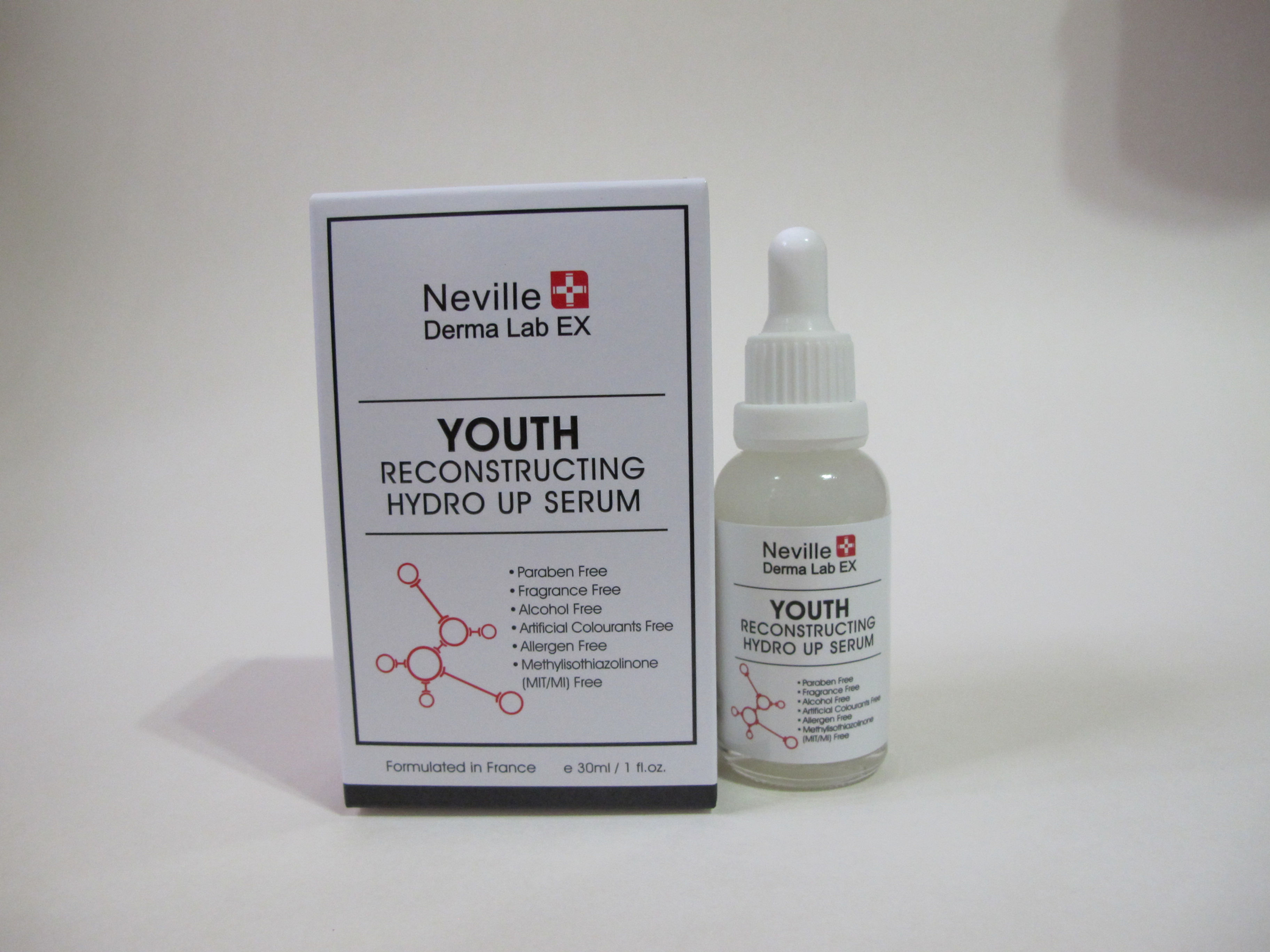 法國Neville Derma Lab Ex 青春再生水潤精華 緊緻/提升/乾紋/滲透力強/保濕/光澤/減淡乾紋