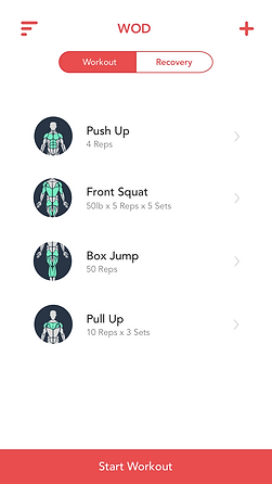 Jennifer Yuchi UX/ UI Reebok Crossfit