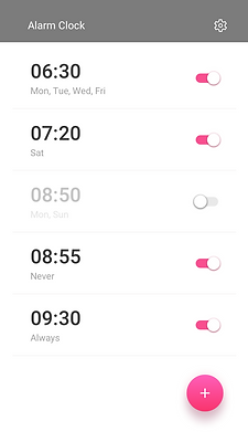 Jennifer Yuchi Wakey set alarm