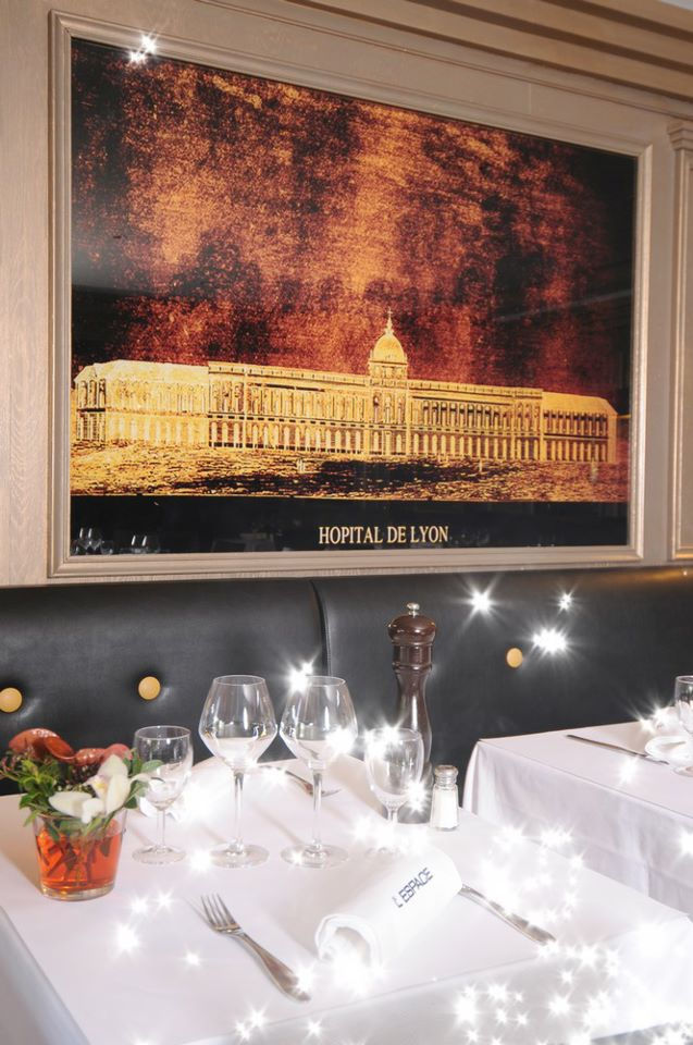 Tableau Plexi luxe restaurant