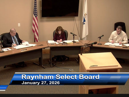 Raynham Select Board 01/27/2026