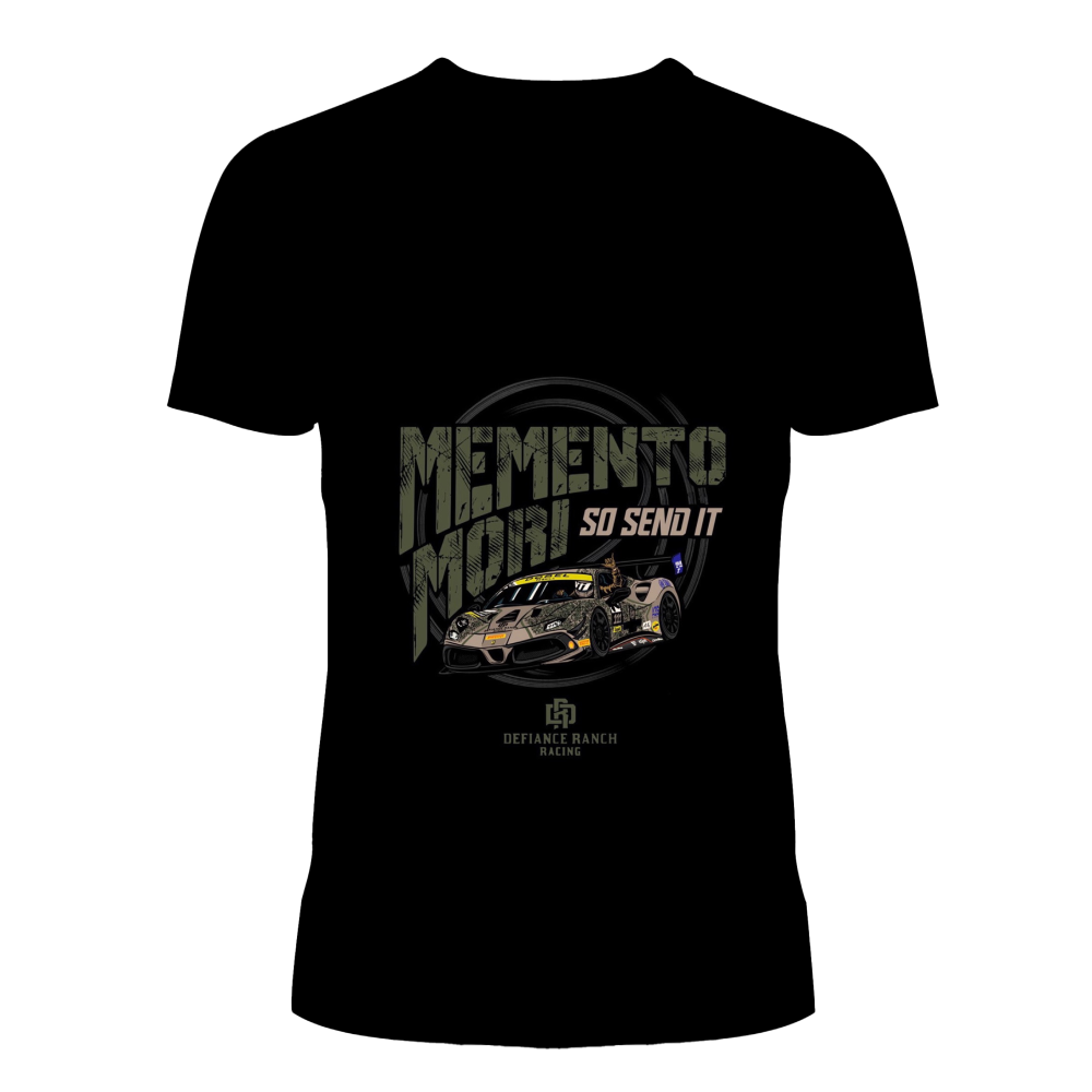 Defiance Ranch X SavTac  Black “Send It” T-Shirt