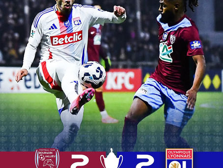 BOURGOIN-JALLIEU 2-2 LYON