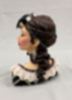 Thumbnail: 2005 Cameo Girls Martina 1873 “Domino Effect” Head Vase