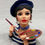 Thumbnail: 2004 Cameo Girls Miniature Martina 1939 “French Impressions” Head Vase