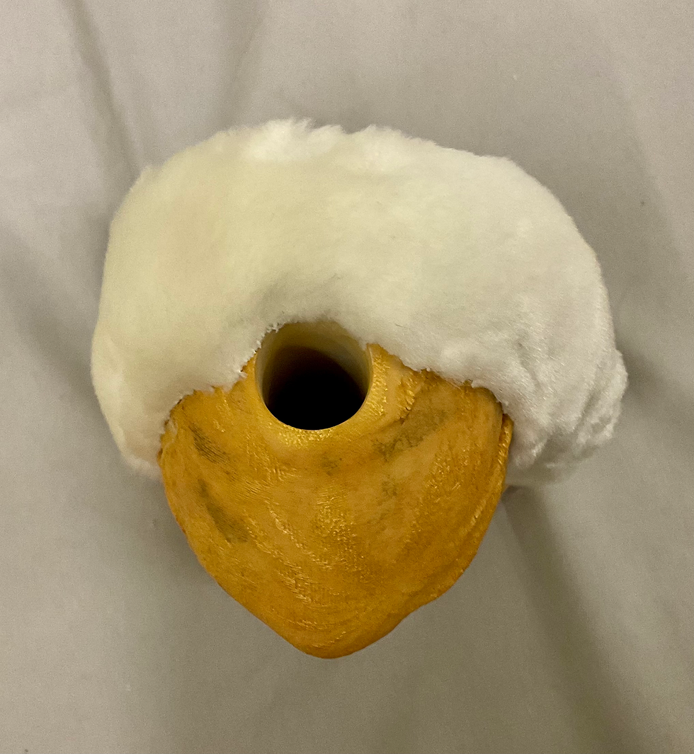 Thumbnail: 2003 Signed Sample Cameo Girls Eve 1962 “Sleigh Ride” Head Vase