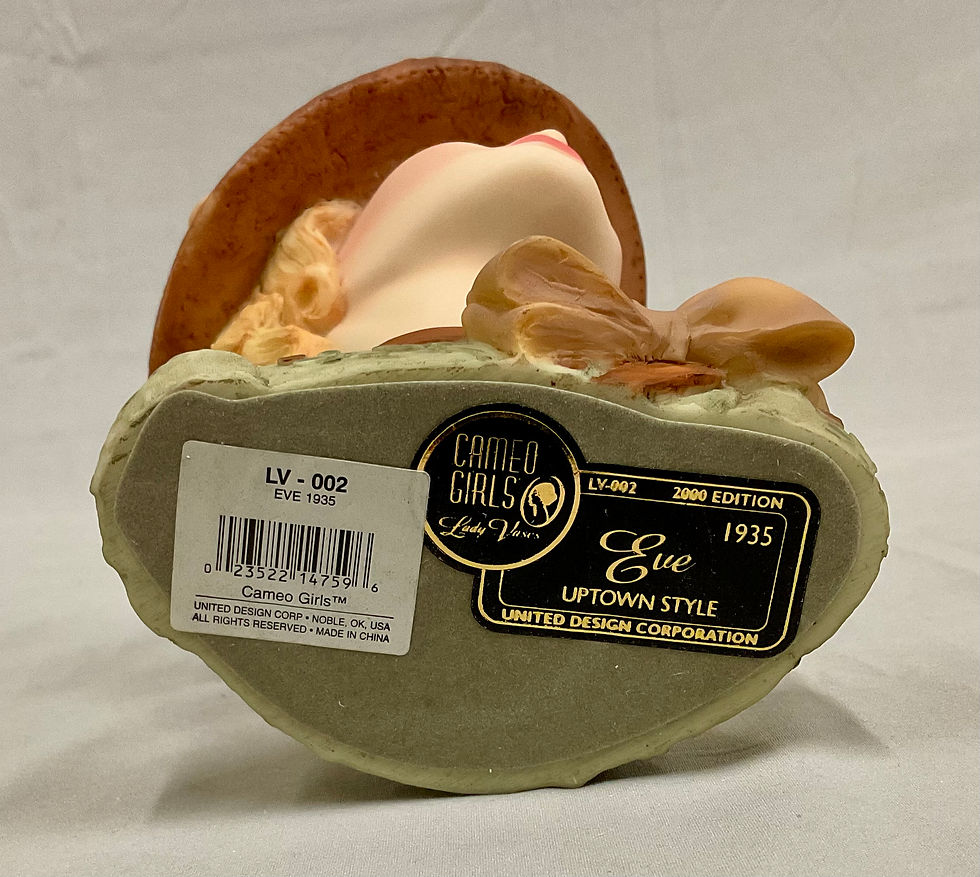 Thumbnail: 2000 Cameo Girls Eve 1935 “Uptown Style” Head Vase