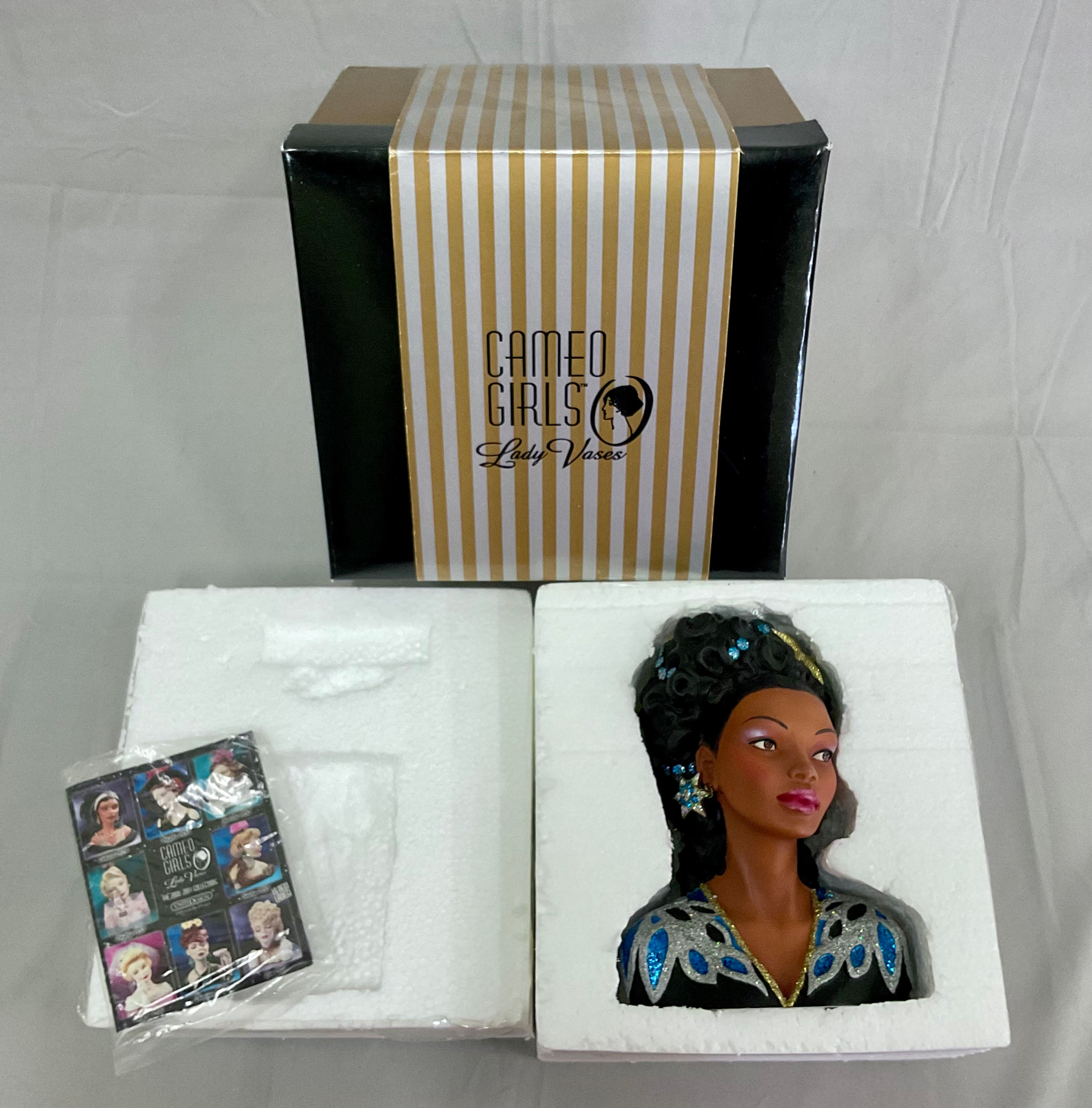 2001 Cameo Girls Celeste 1987 “Broadway Star” Head Vase