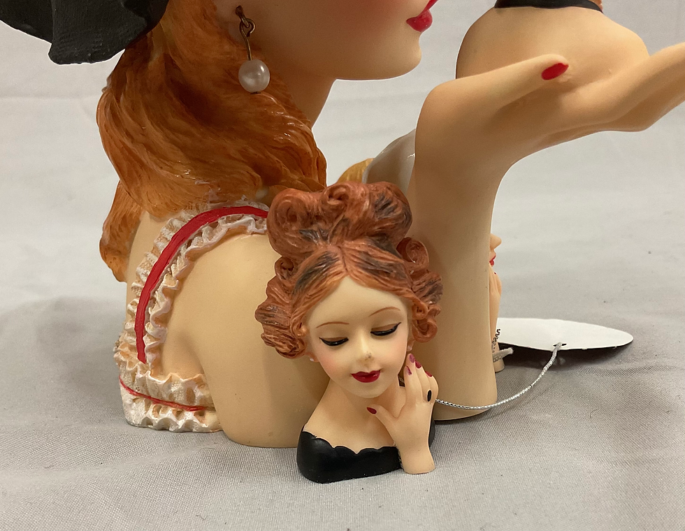 Thumbnail: Signed 2005 Cameo Girls Blythe 1966 “Yard Sale Surprise” Head Vase
