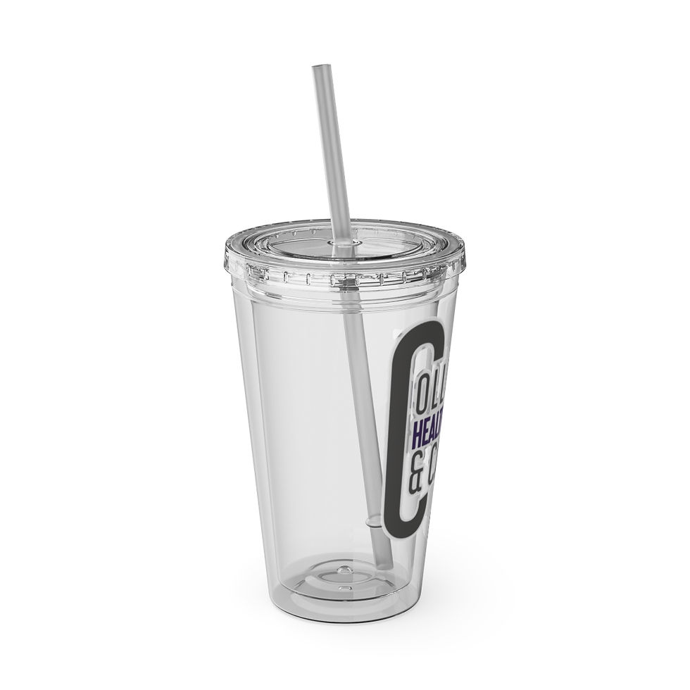 Thumbnail: Sunsplash Tumbler with Straw, 16oz