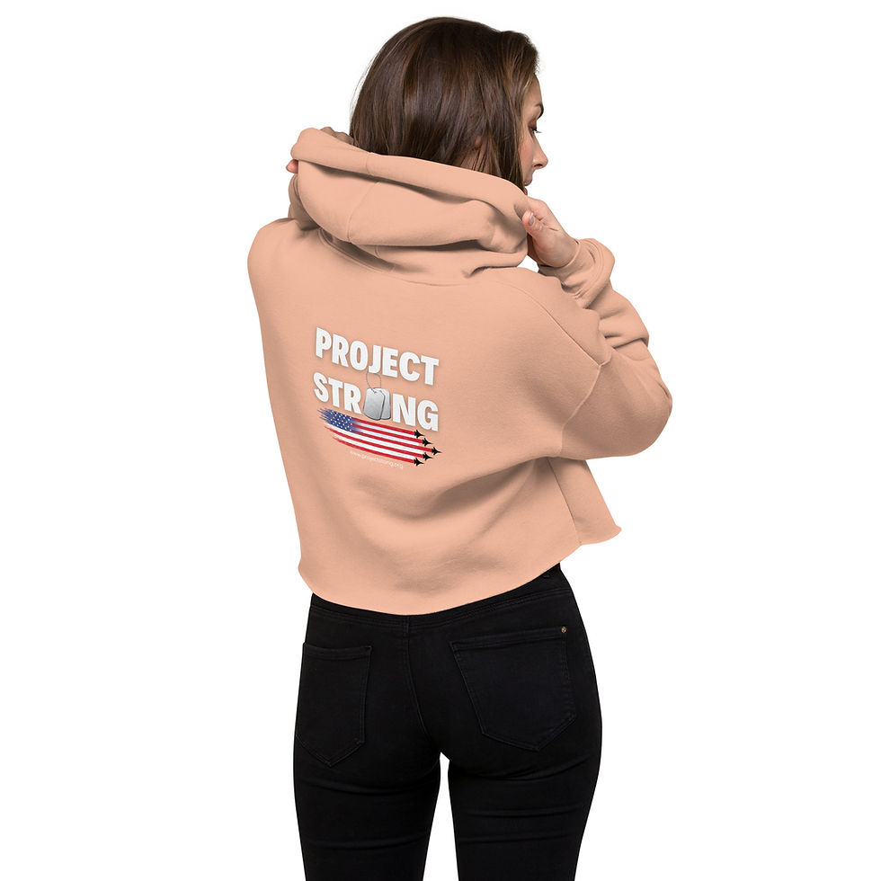 Thumbnail: Project Strong Crop Hoodie