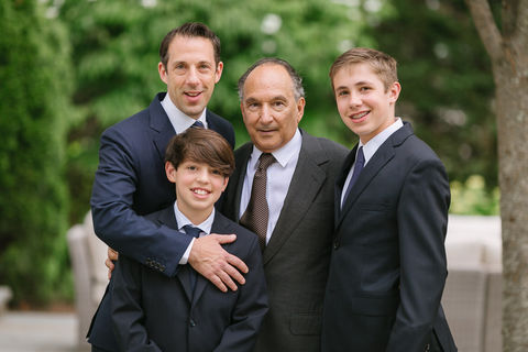 Family Portrait. Westprt CT Bar Mitzvah