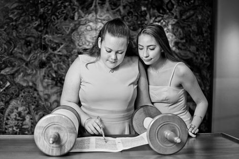 Bat Mitzvah Temple Portraits at Temple Sinai in Stamford CT. January Stewart Photography.